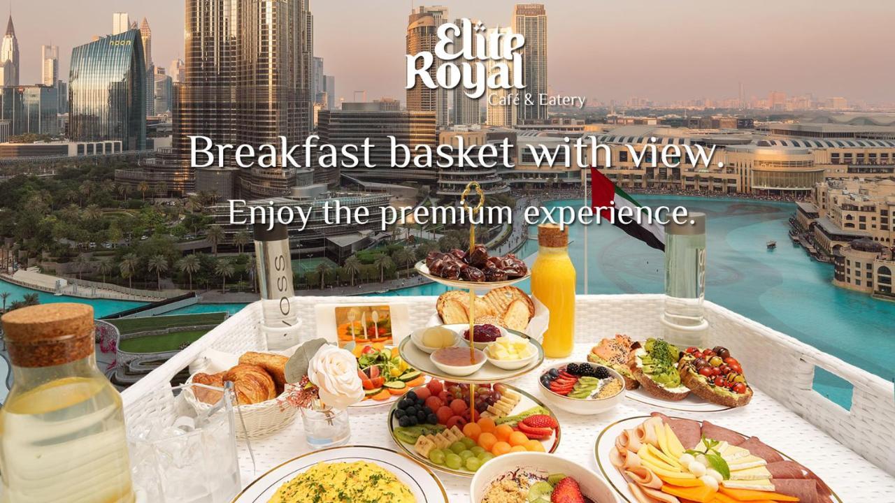 Elite Royal Apartment - Full Burj Khalifa & Fountain View - 2 Bedrooms And 1 Open Bedroom Without Partition Dubaj Zewnętrze zdjęcie