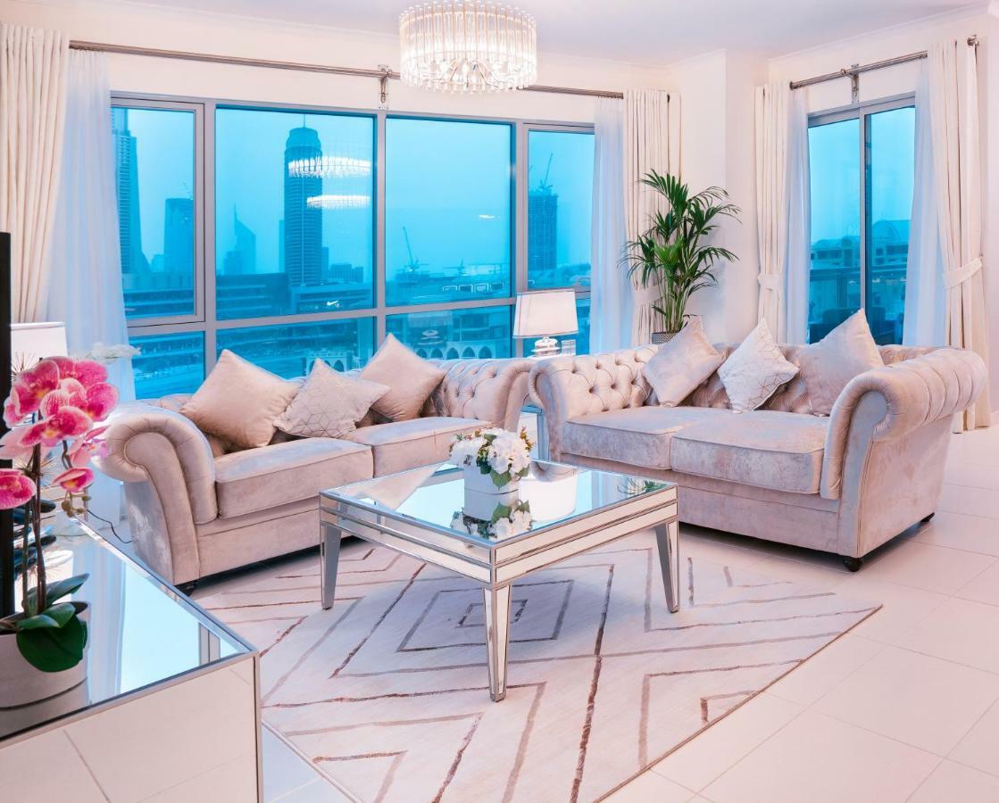 Elite Royal Apartment - Full Burj Khalifa & Fountain View - 2 Bedrooms And 1 Open Bedroom Without Partition Dubaj Zewnętrze zdjęcie